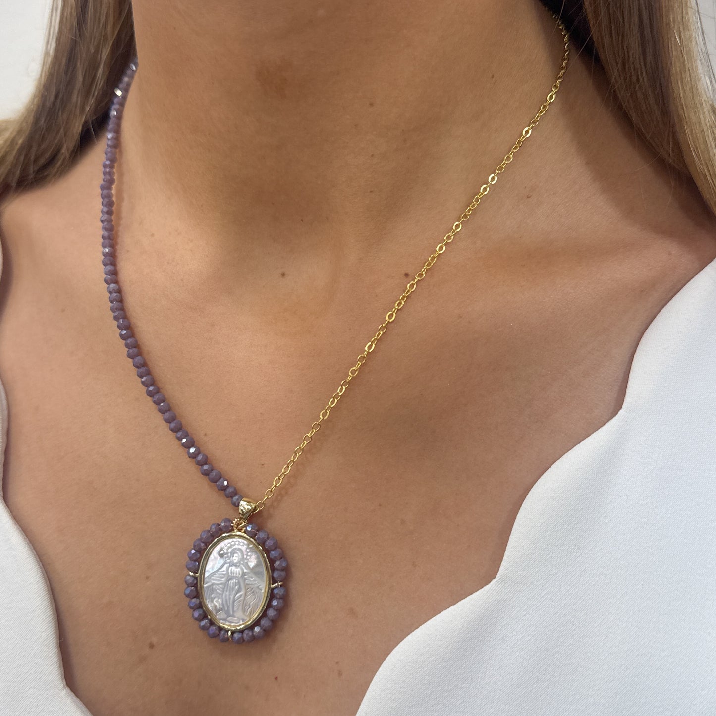 Collar VUZI Morado