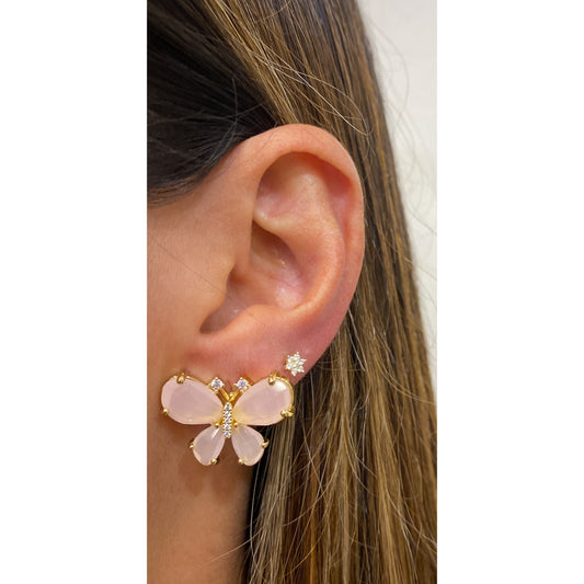 Aretes TASKUN Palo Rosa