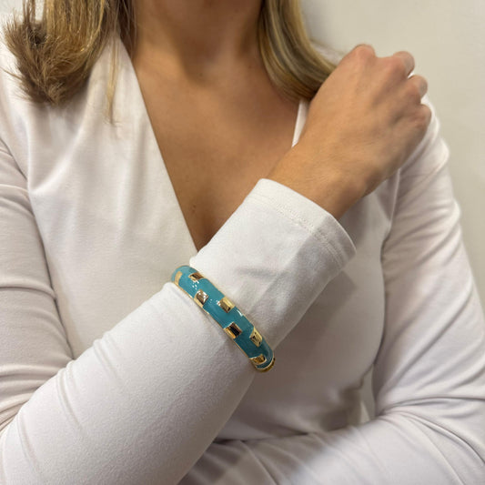 Pulsera Aro KUCE Turquesa