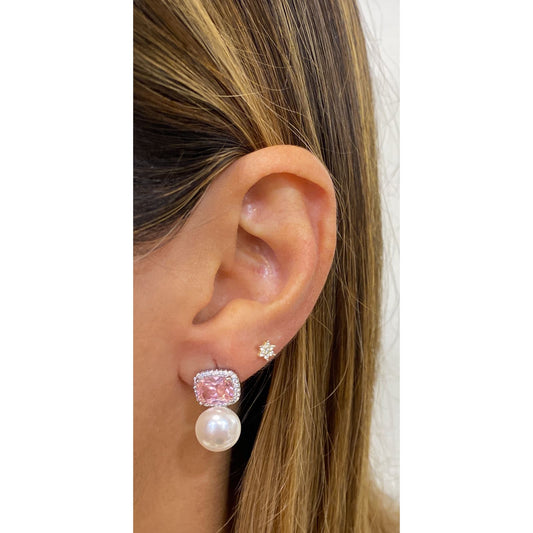 Aretes CREFY Rosado