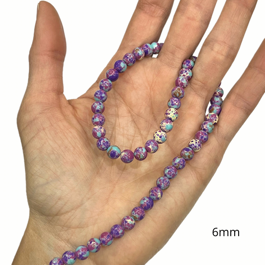 Sarta Jaspe Imperial 6mm
