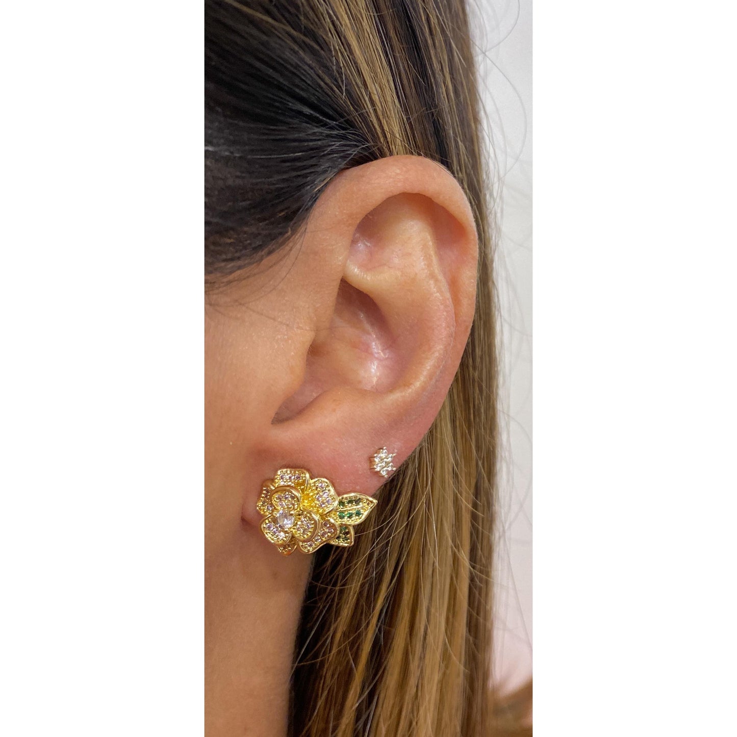 Aretes FLORIM Dorado