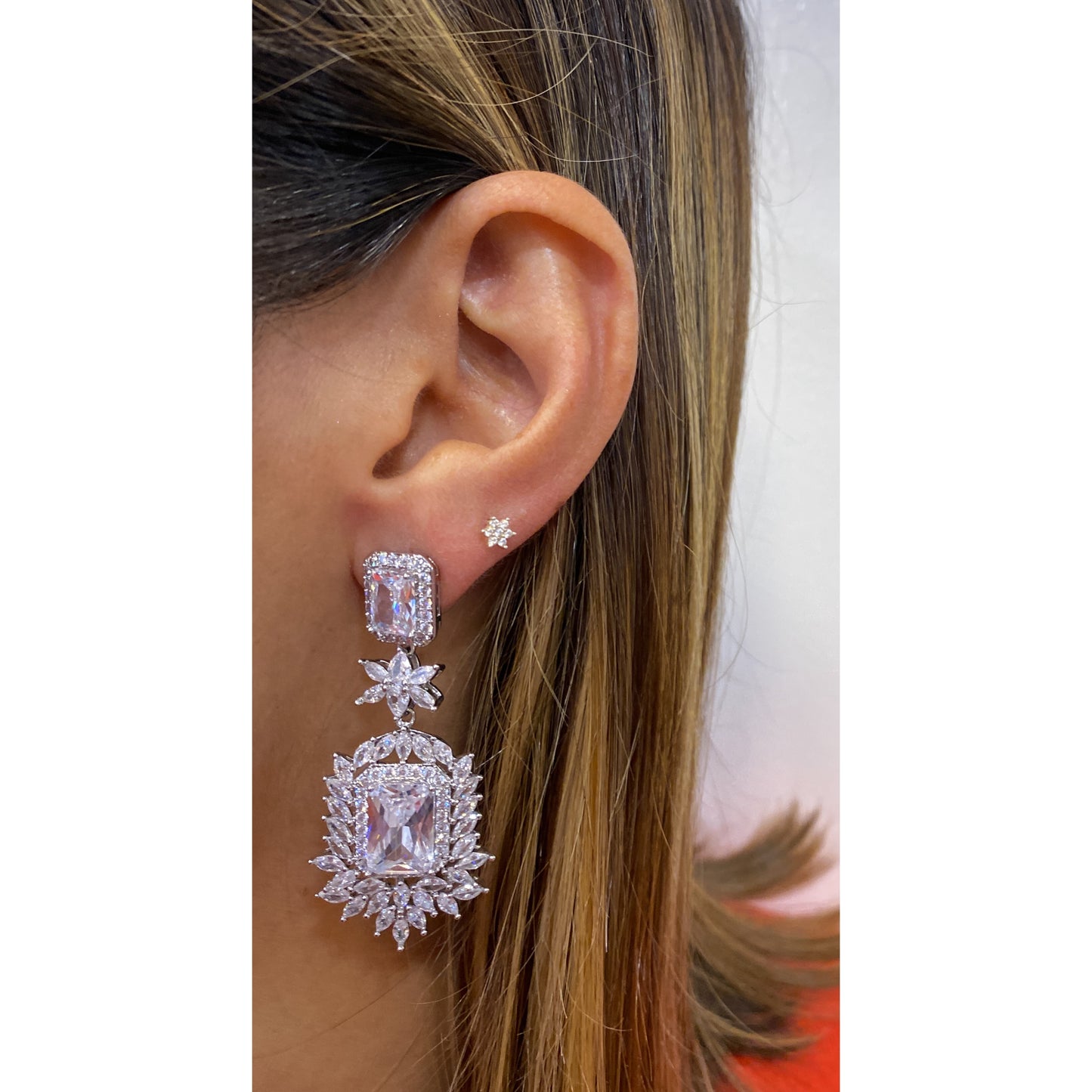 Aretes FARYN Plateado