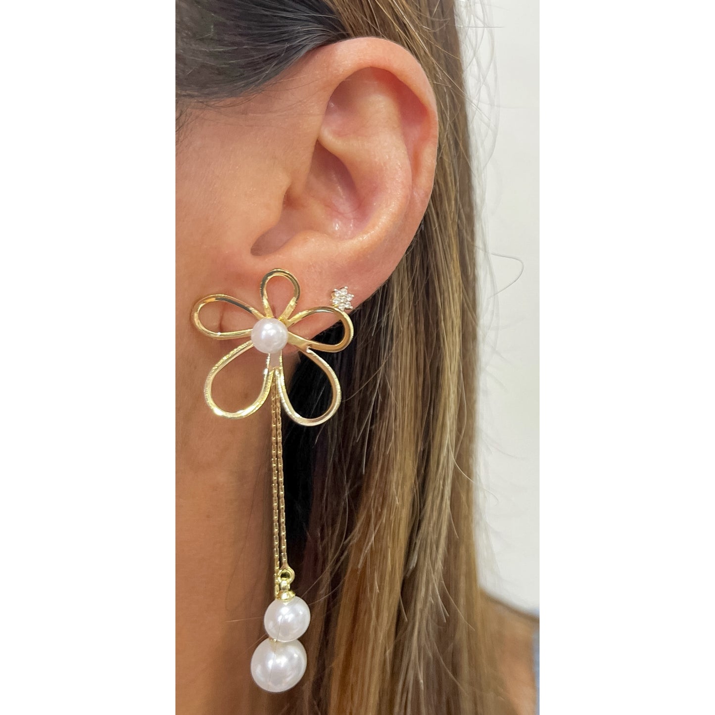 Aretes FLAVY Dorado