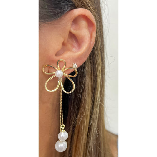 Aretes FLAVY Dorado