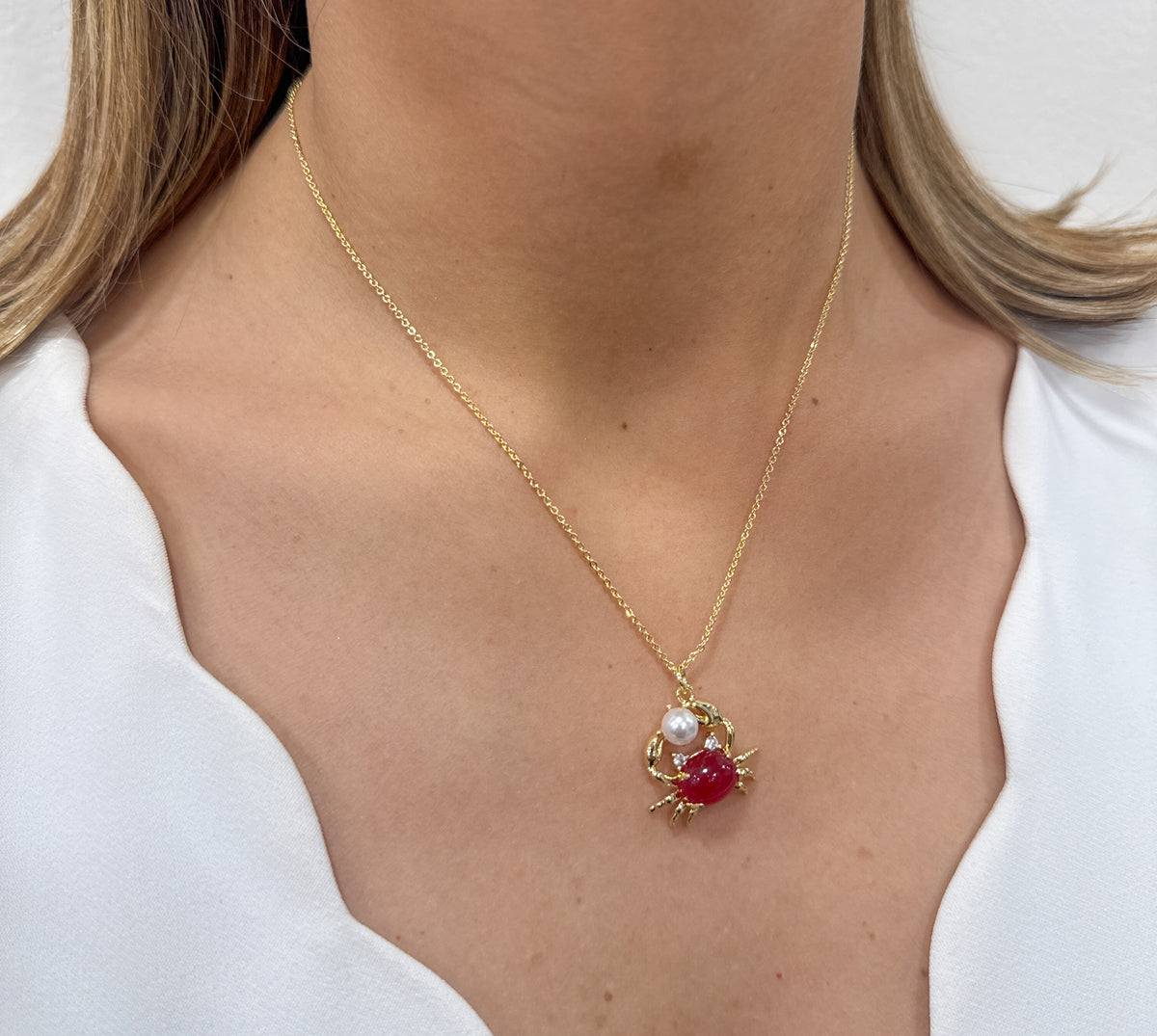 Collar KIBUT Rojizo