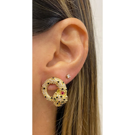 Aretes KRIZKI Dorado 🐆