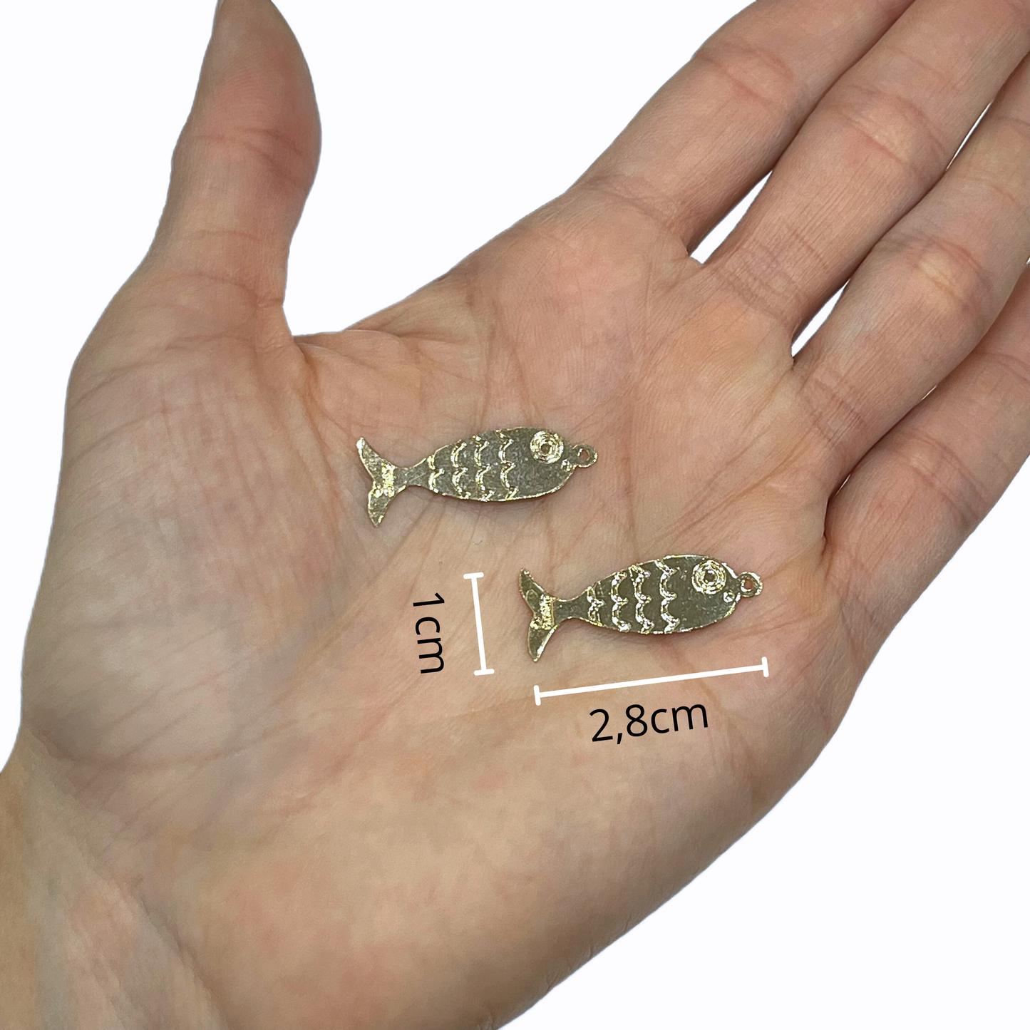 Dije Pez Grande en Goldfilled