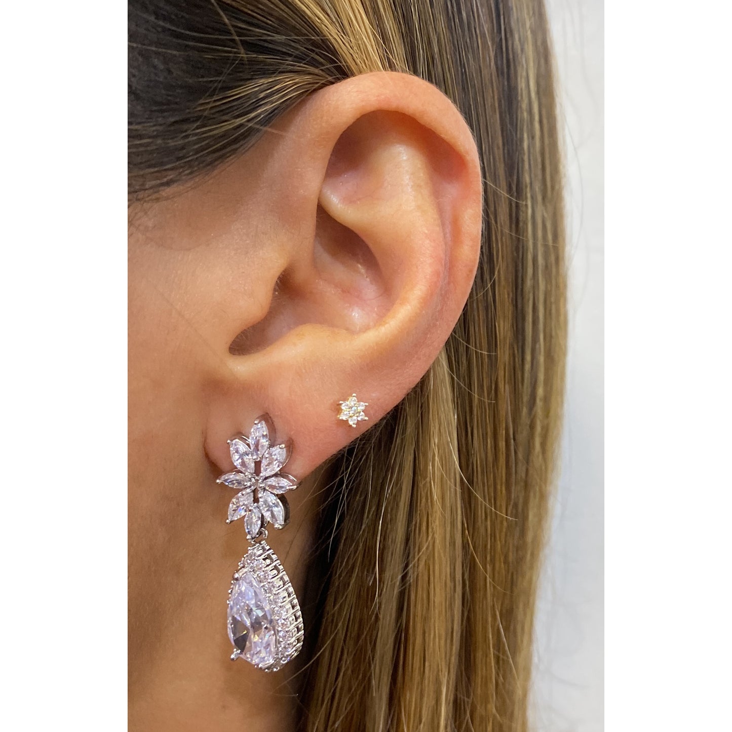 Aretes KIVI Plateado