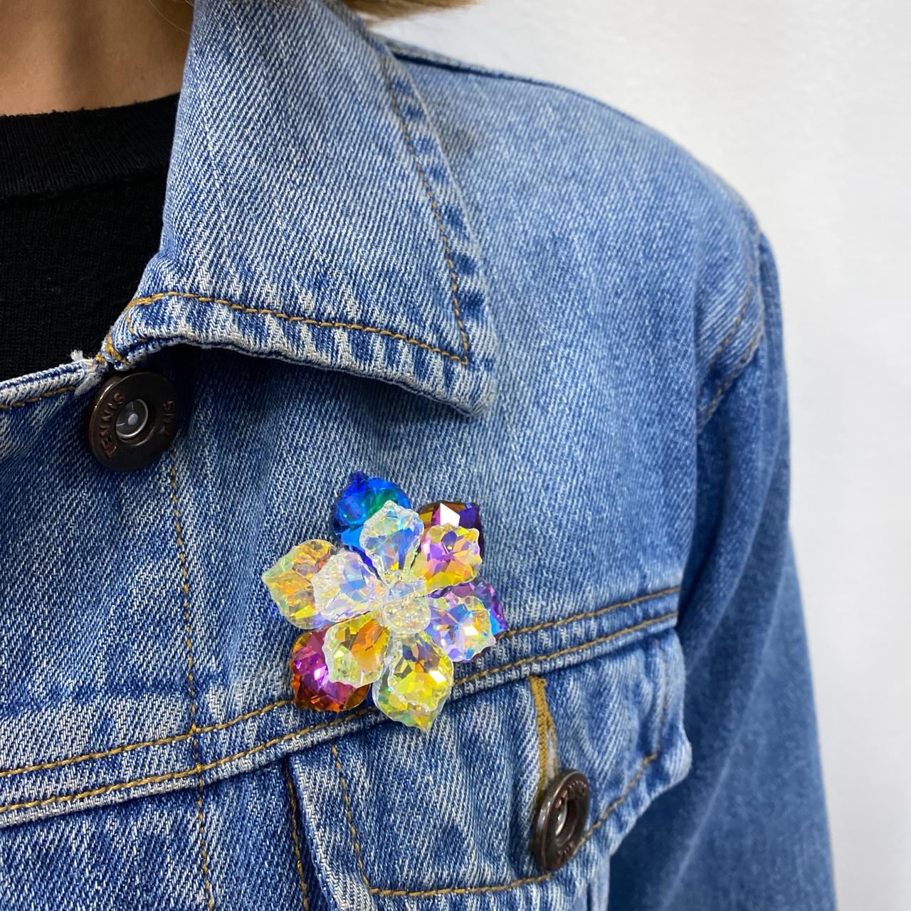 Prendedor DRAFON Tornasol-Multicolor