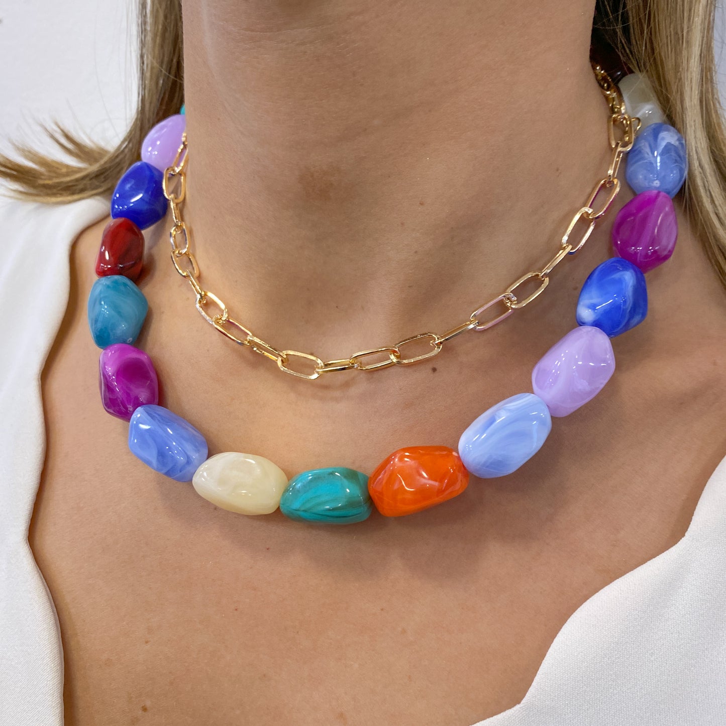 Collar NAJKI ( Collar Doble )