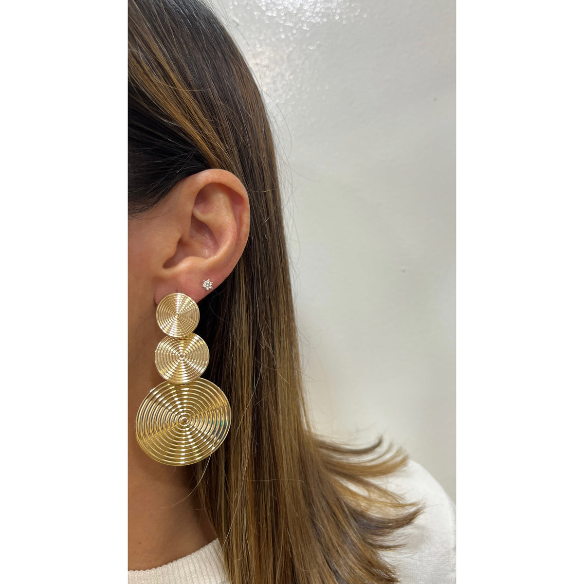 Aretes RUTON Dorados