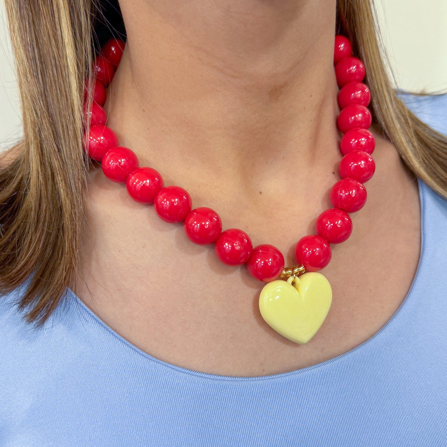 Collar THAK Rojo / Amarillo
