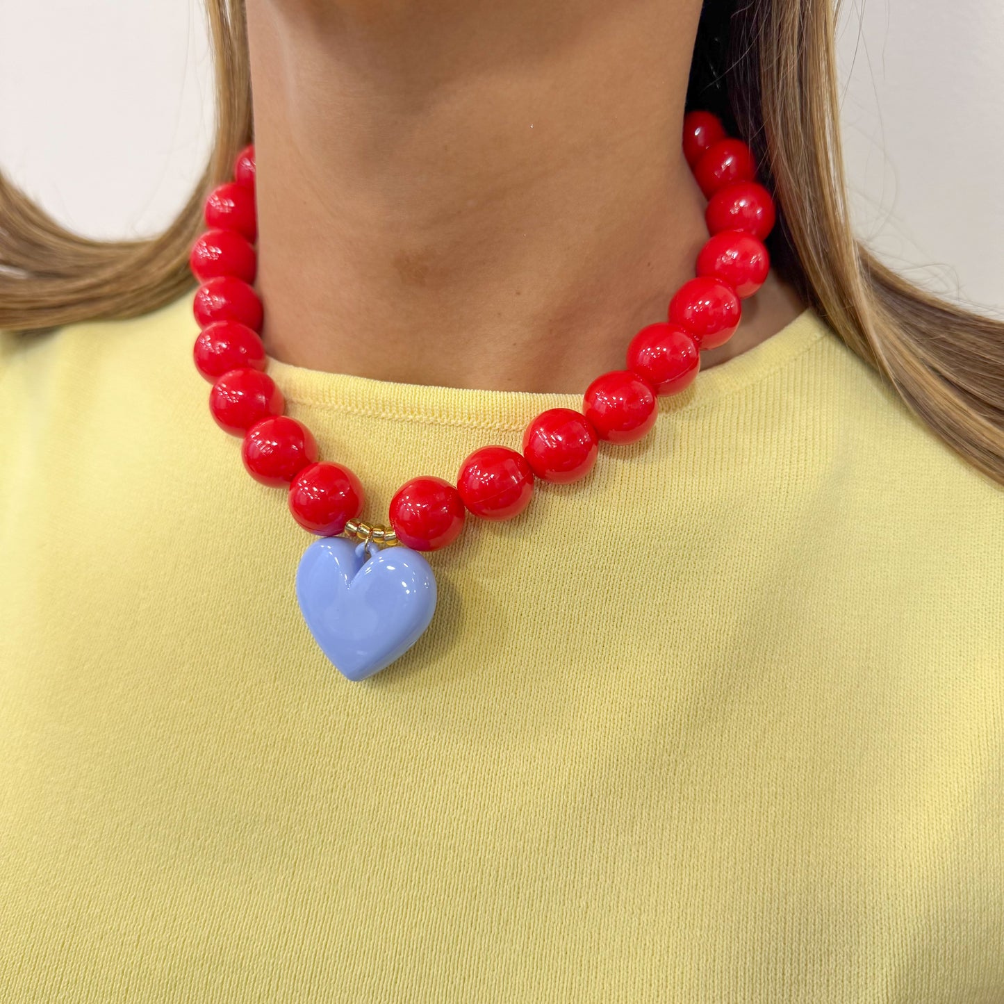 Collar THAK Rojo / Azul
