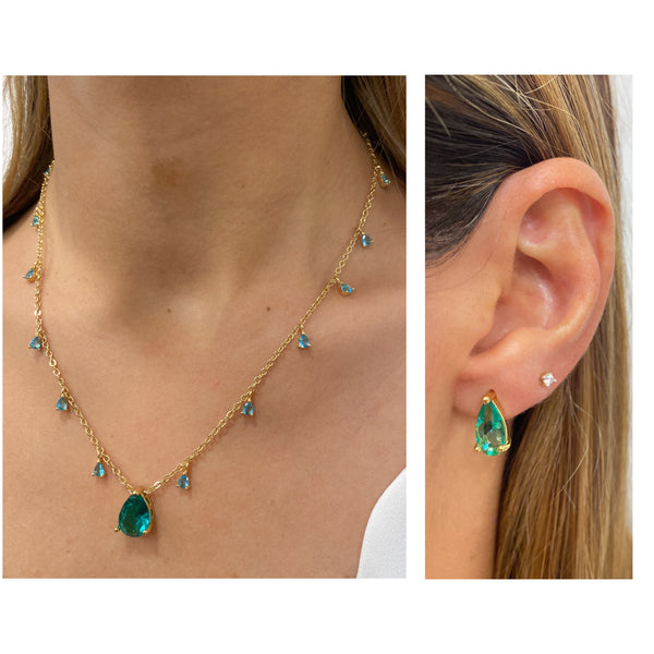Dúo ZIGSE ( Aretes + Collar )