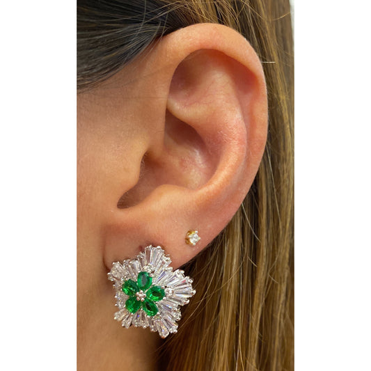 Aretes XUEGA Verde