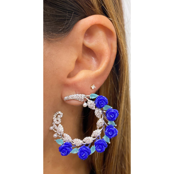 Aretes OSID Azul