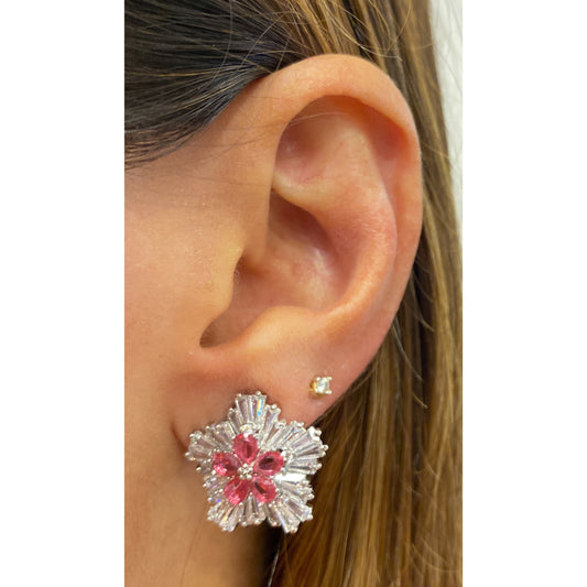 Aretes XUEGA Rosado