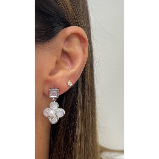 Aretes TERY Plateados