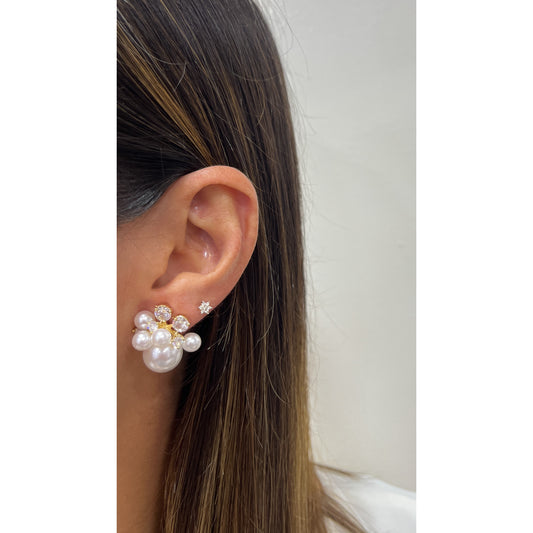 Aretes NUMA Dorados