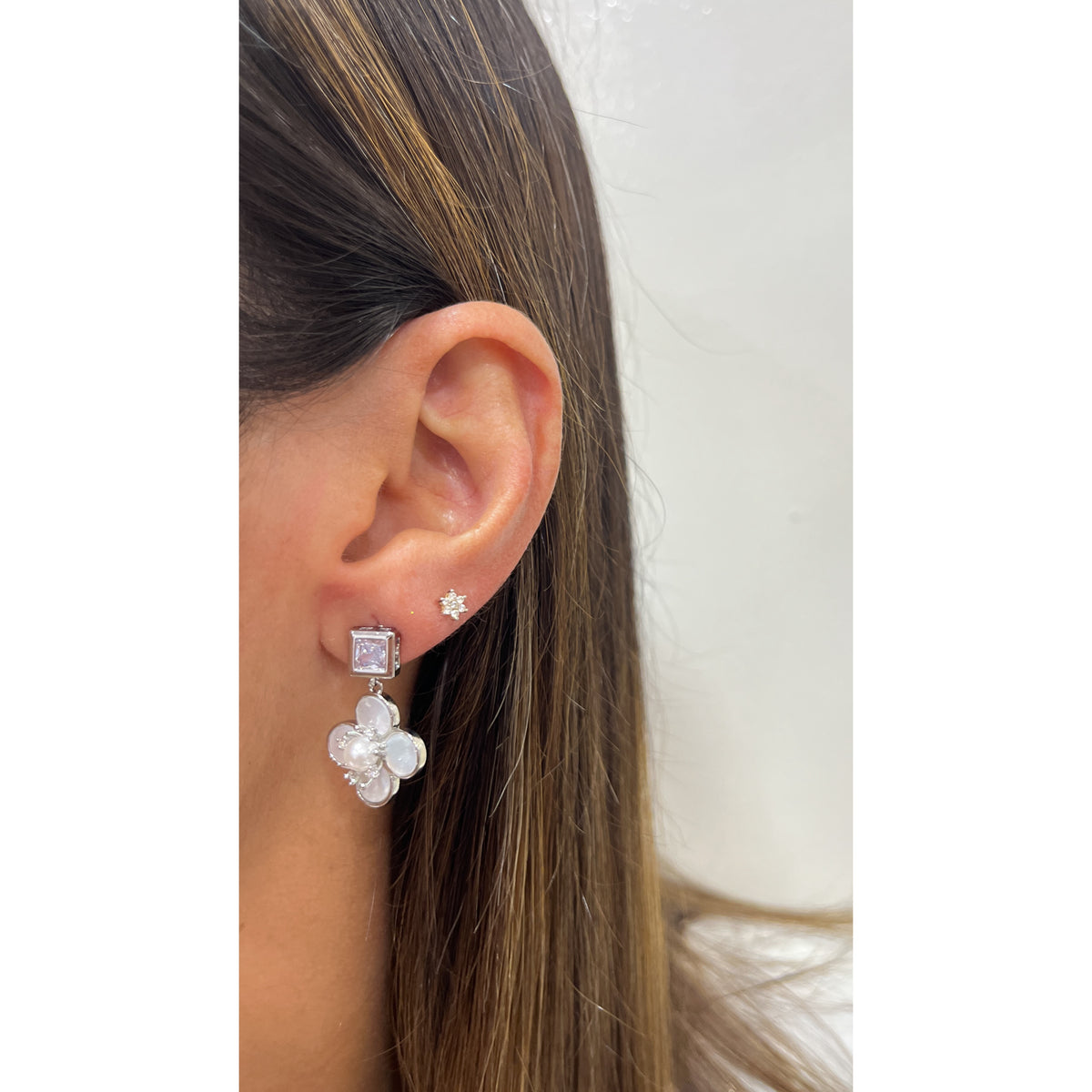 Aretes TERY Plateados