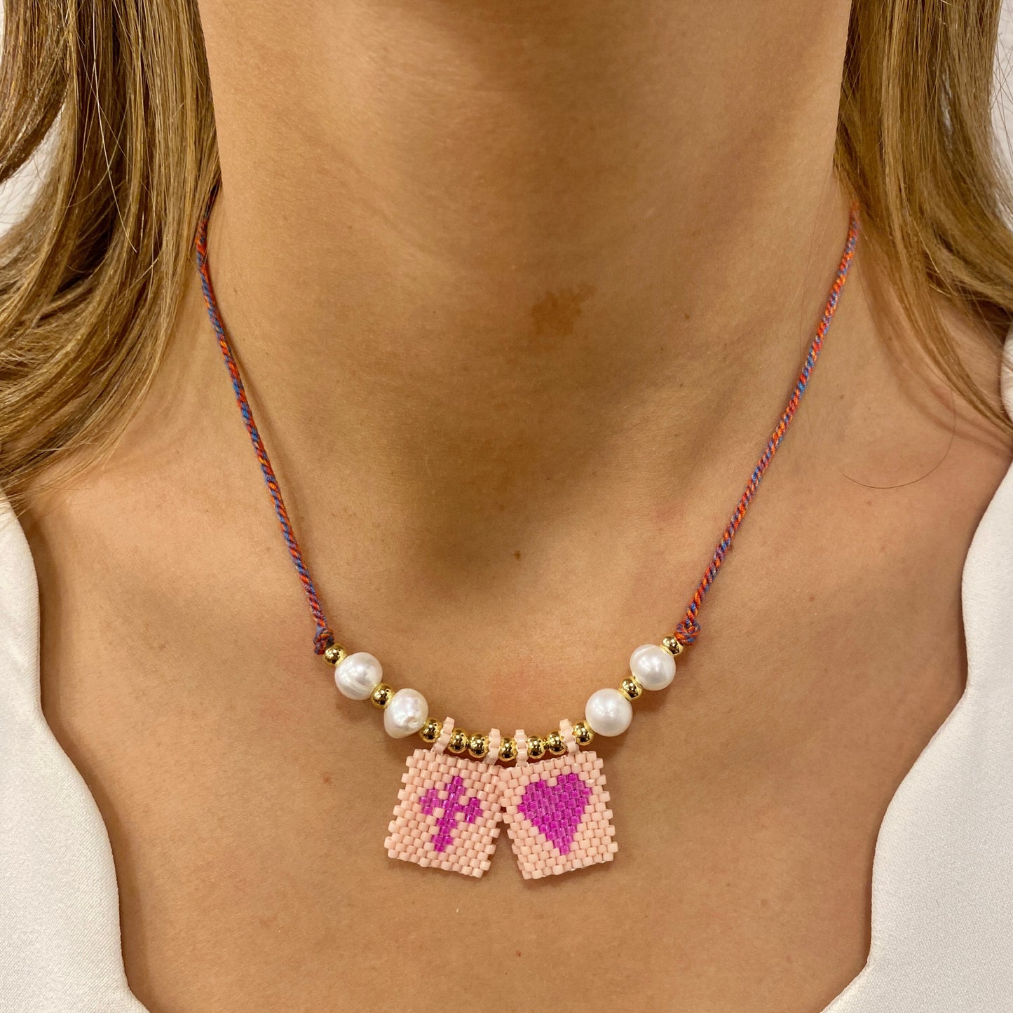 Collar DONVE Rosado