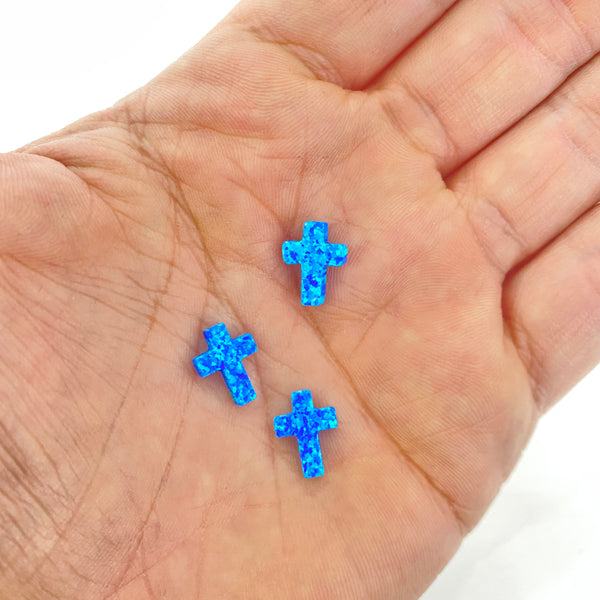 Cruces en Opalo 12x9mm