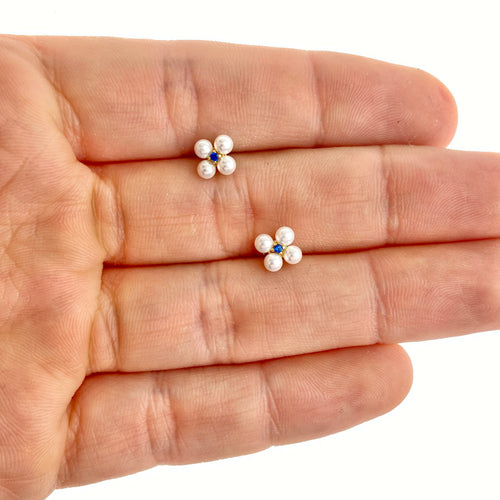 Aretes TANEY Azul